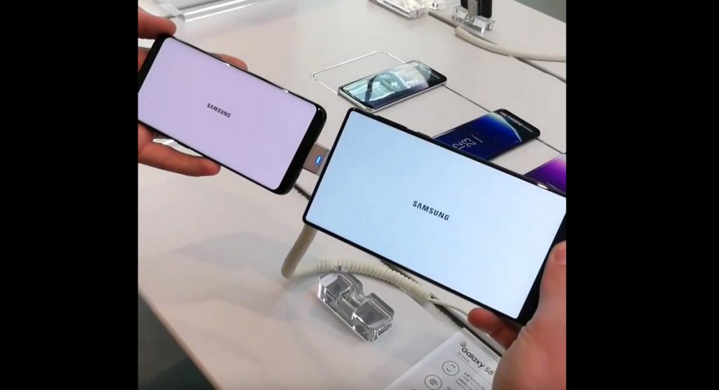 Galaxy S8 Kırmızı Ekran Sorunu açıklaması