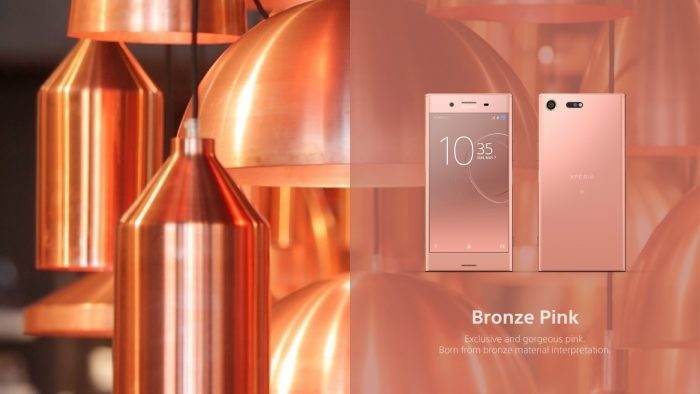 Sony Xperia XZ bronz pembe