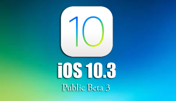 iOS 10.3.2 Beta 3 1 1