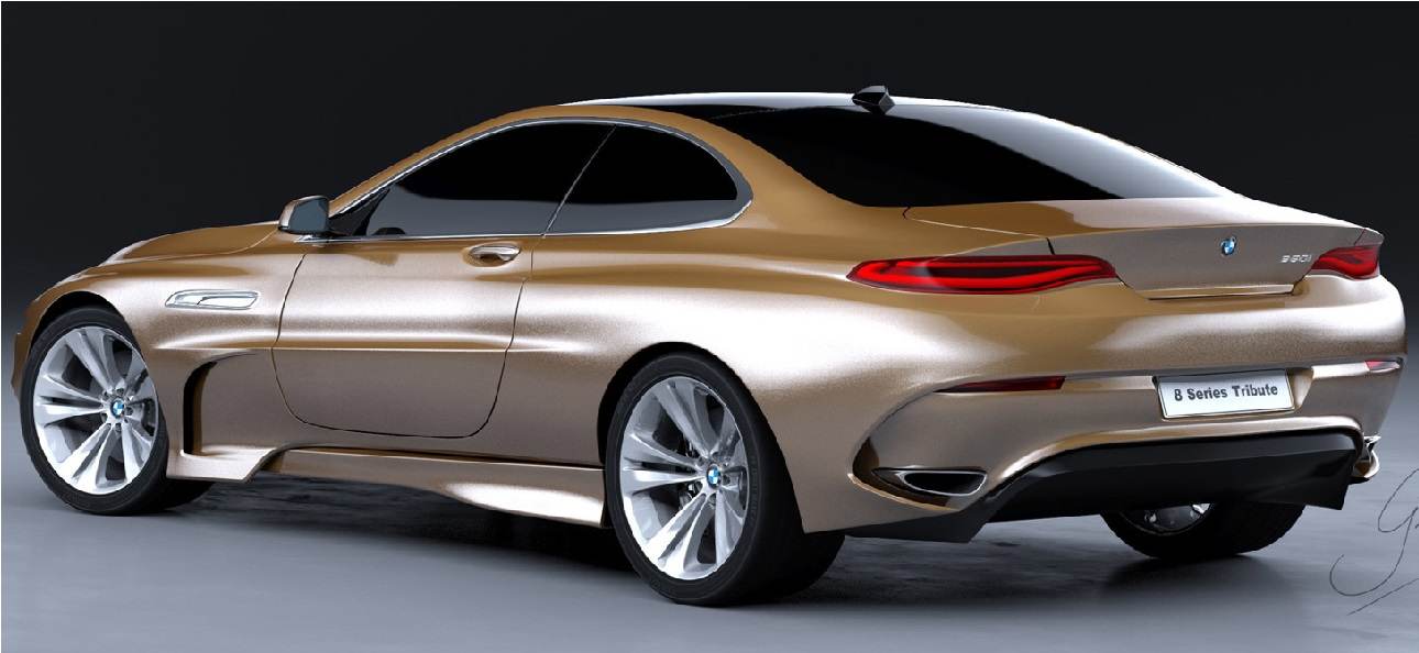 BMW 8 Series rendering tribute 15 1