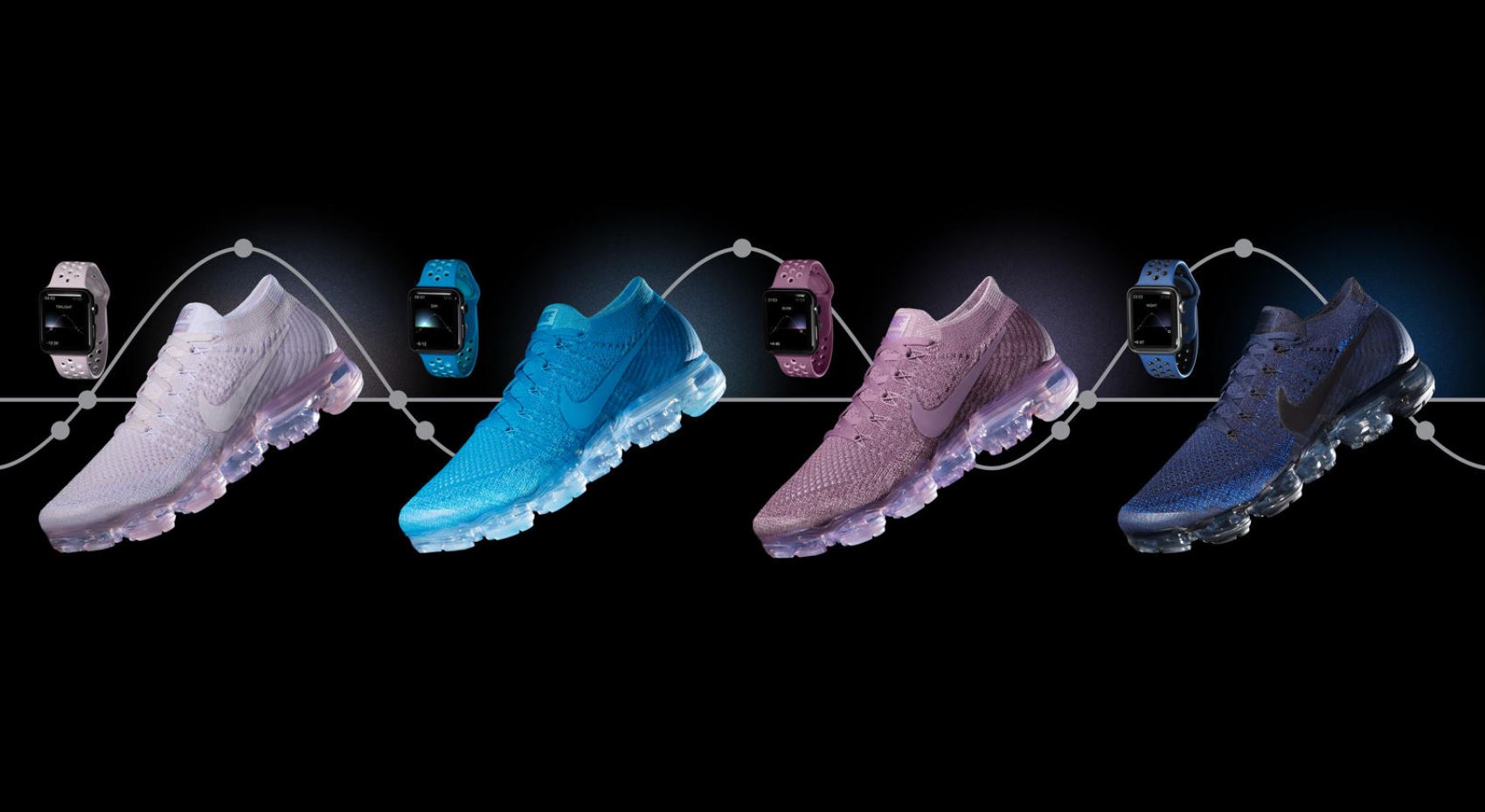 Nike Air VaporMax Serisine Özel Apple Watch Bantları Satışta