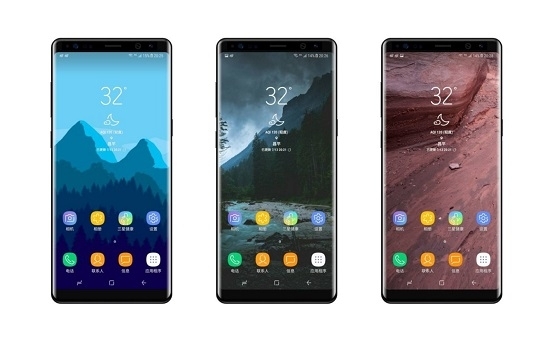 Galaxy Note 8in uc yeni fotografi sizdirildi