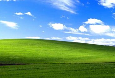 Windows XPnin manzara duvar kagidi artik olu bir tarla