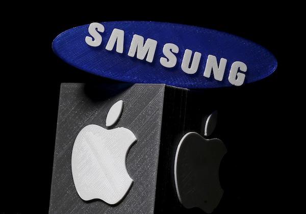 samsung apple logos 1