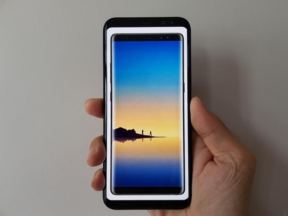 Galaxy Note 8in Resmi Bicimde Bir Resmi Sizdirilmis