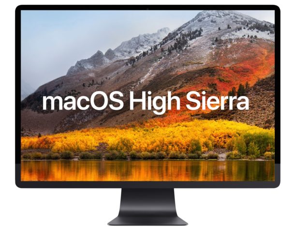 macos high sierra 1