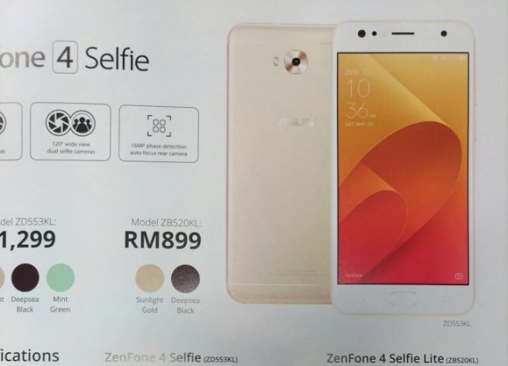 Asus ZenFone 4 Selfie Lite 1