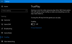 Windows 10 TruePlay