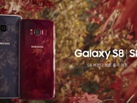 Samsung Guney Korede Bordo Kirmizisi Galaxy S8i tanitti1