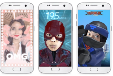 Facebook Messenger icin yeni gelistirilmis gerceklik efektlerini tanitiyor