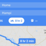 Google Haritalardaki Motosiklet modu Hindistanda bircok kiside gorunuyor