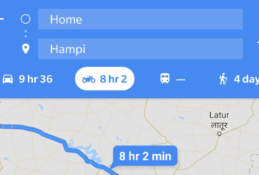 Google Haritalardaki Motosiklet modu Hindistanda bircok kiside gorunuyor