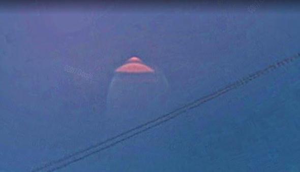 Google Haritalarin Sokak Gorunumunde UFO goruldu2