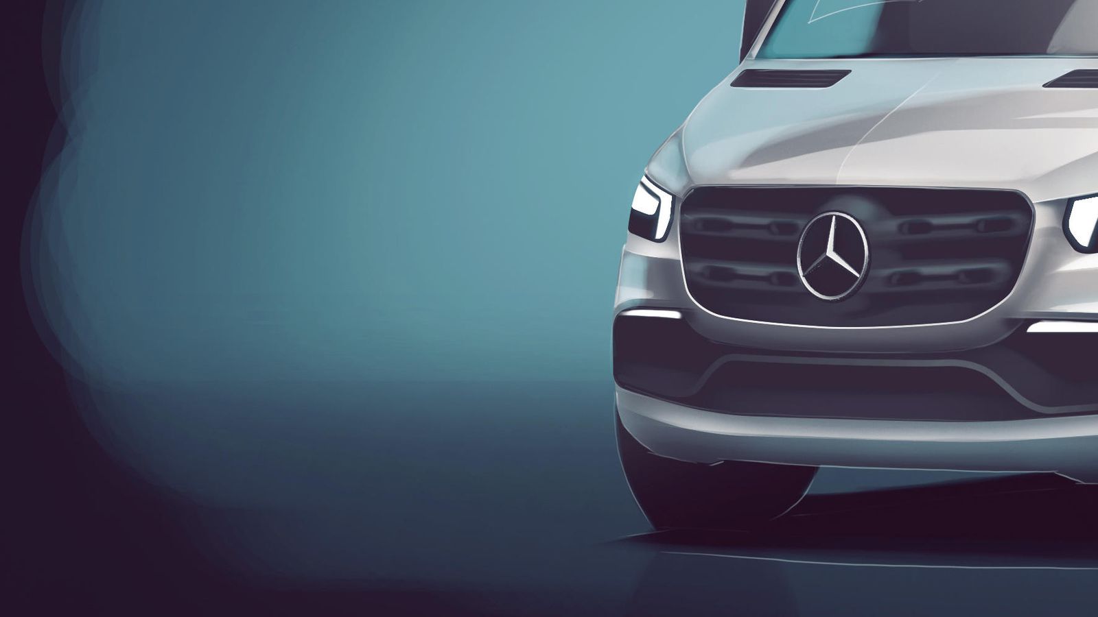 Mercedes 2019da gelecek olan yeni Sprinter ic mekanini canlandiriyor 1