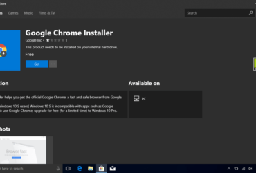 Microsoft magazasindan Google Chrome Yukleyici uygulamasini kaldirdi 1