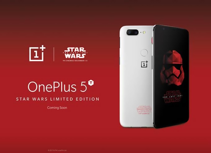 OnePlus 5T Star Wars soon 01