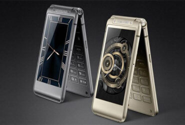 Samsungun yeni kapakli telefonu W2018 en genis diyaframli kamera lensine sahip