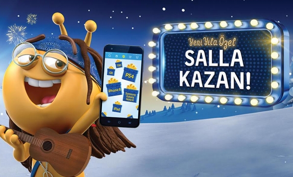 Turkcell yilbasinda sinirsiz Instagram ve akilli telefon hediye ediyor