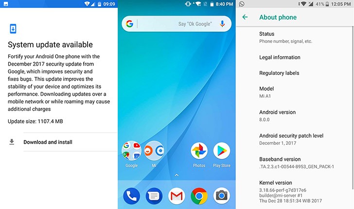 Xiaomi Mi A1 nihayet Android 8.0 Oreoya kavustu