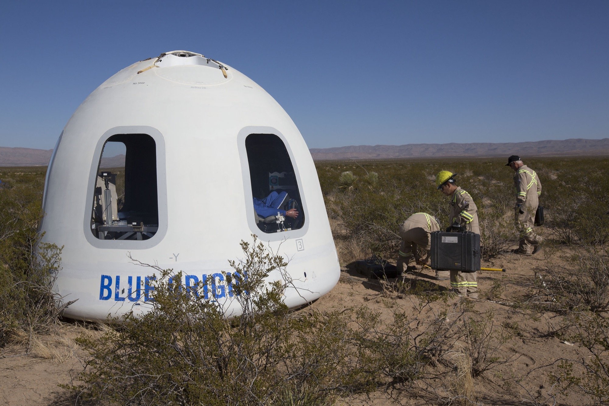Blue Origin, uzay turizmi için son derece önemli testi başarıyla tamamladı!