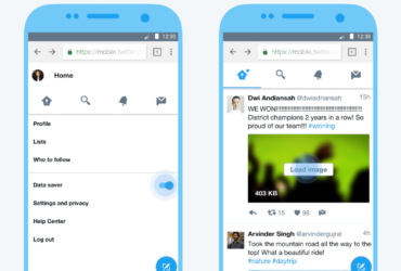 twitter lite data saver mode 1