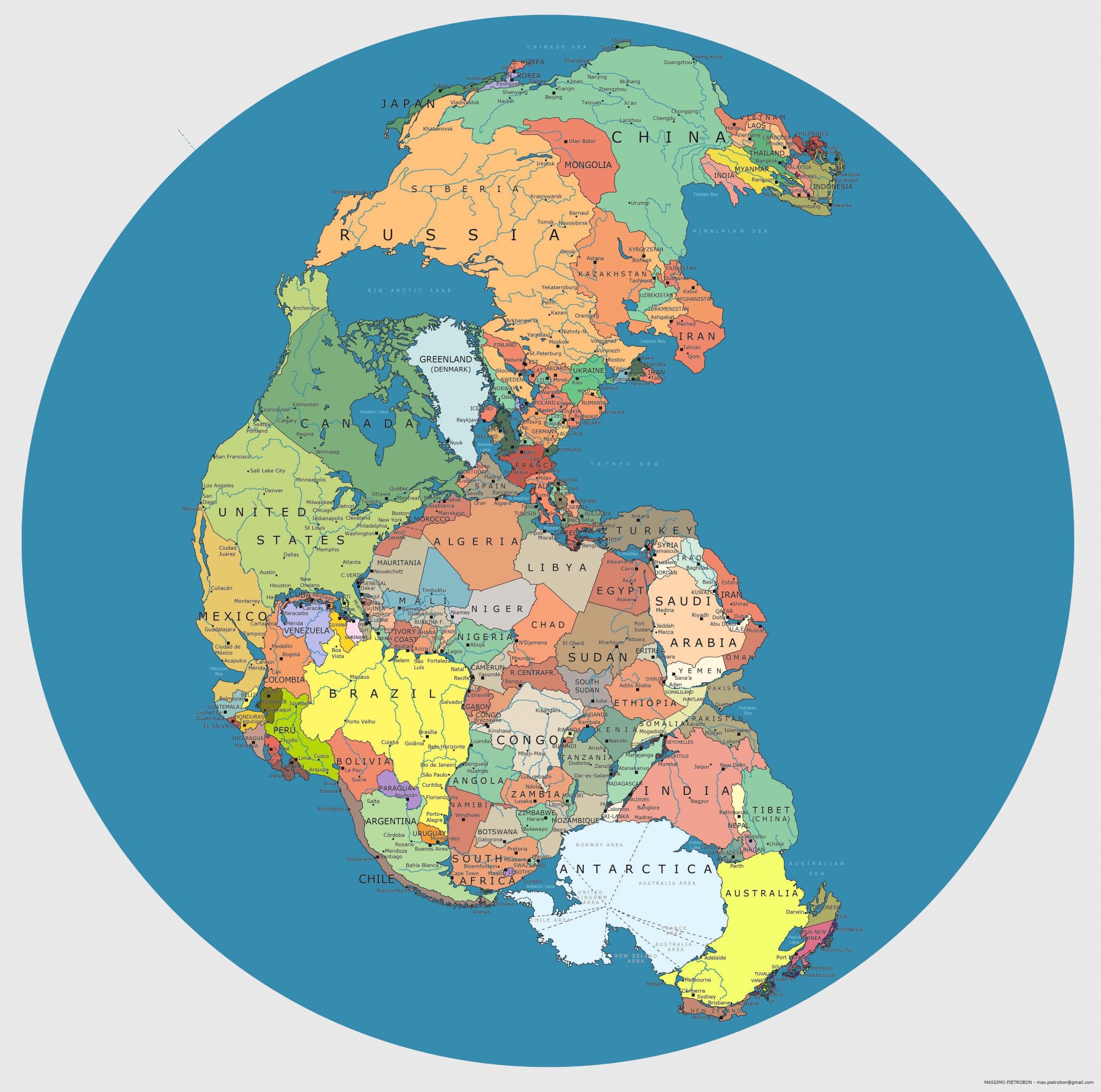 Pangea Hiç Bozulmasaydı Ülkemiz Nerede Olurdu?