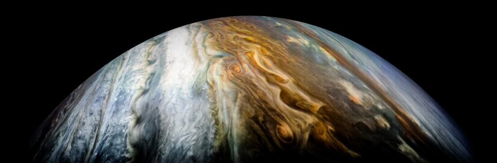 during each 535 day orbit called a perijove junocam records a new batch of photos 1