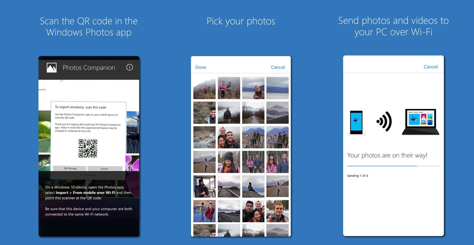 Microsoft Photos Companion App iOS Android 1