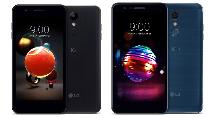 LG K8 ve K10