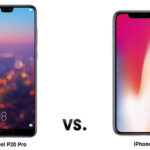 iPhone X ve Huawei P20 Pro 1