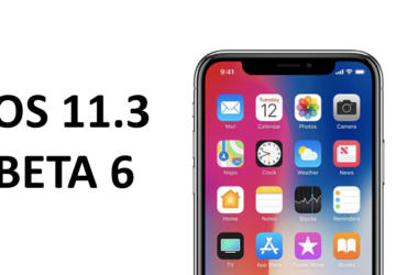 ios 11.3 Beta 6 1