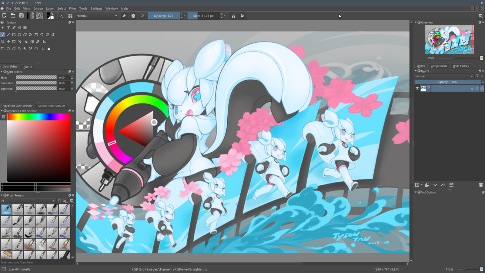 Krita 0 1