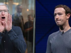 Mark Zuckerberg ve Tim Cook