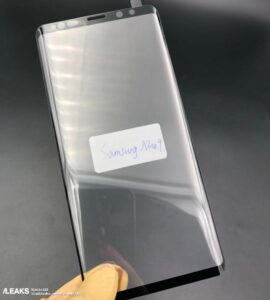 Samsung Galaxy Note 9 ekran koruyucusu