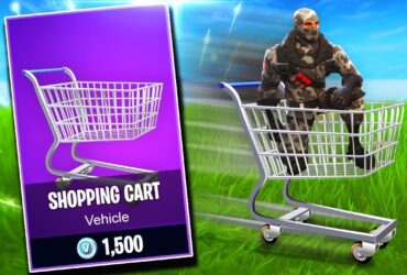 Fortnite alışveriş arabası