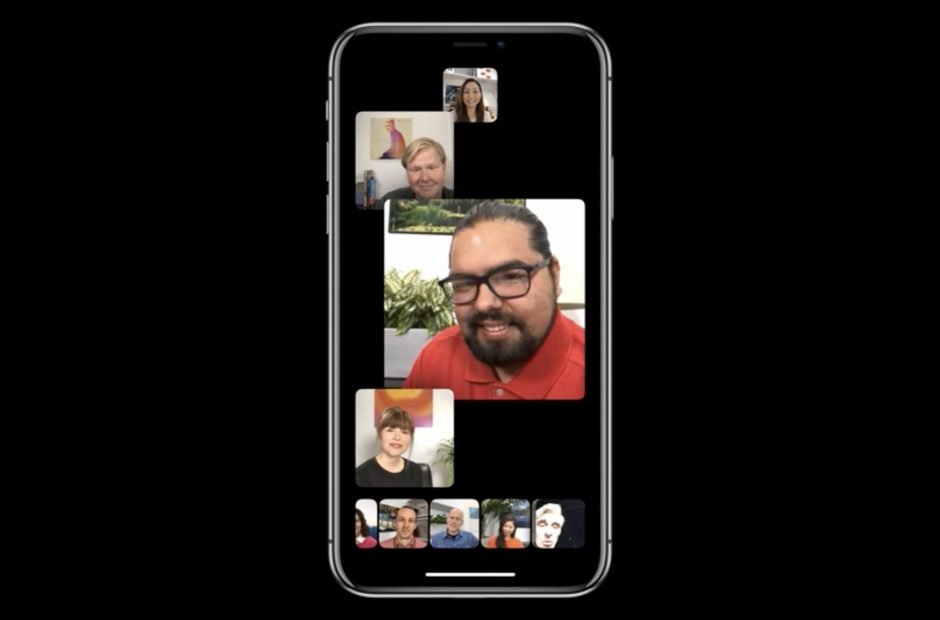 iOS 12 FaceTime