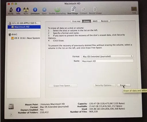 Macbook'a nasıl format atılır