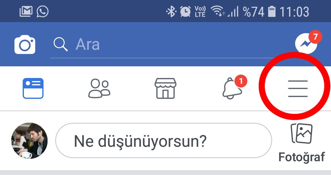 facebook otomatik video oynatmayı kapatma