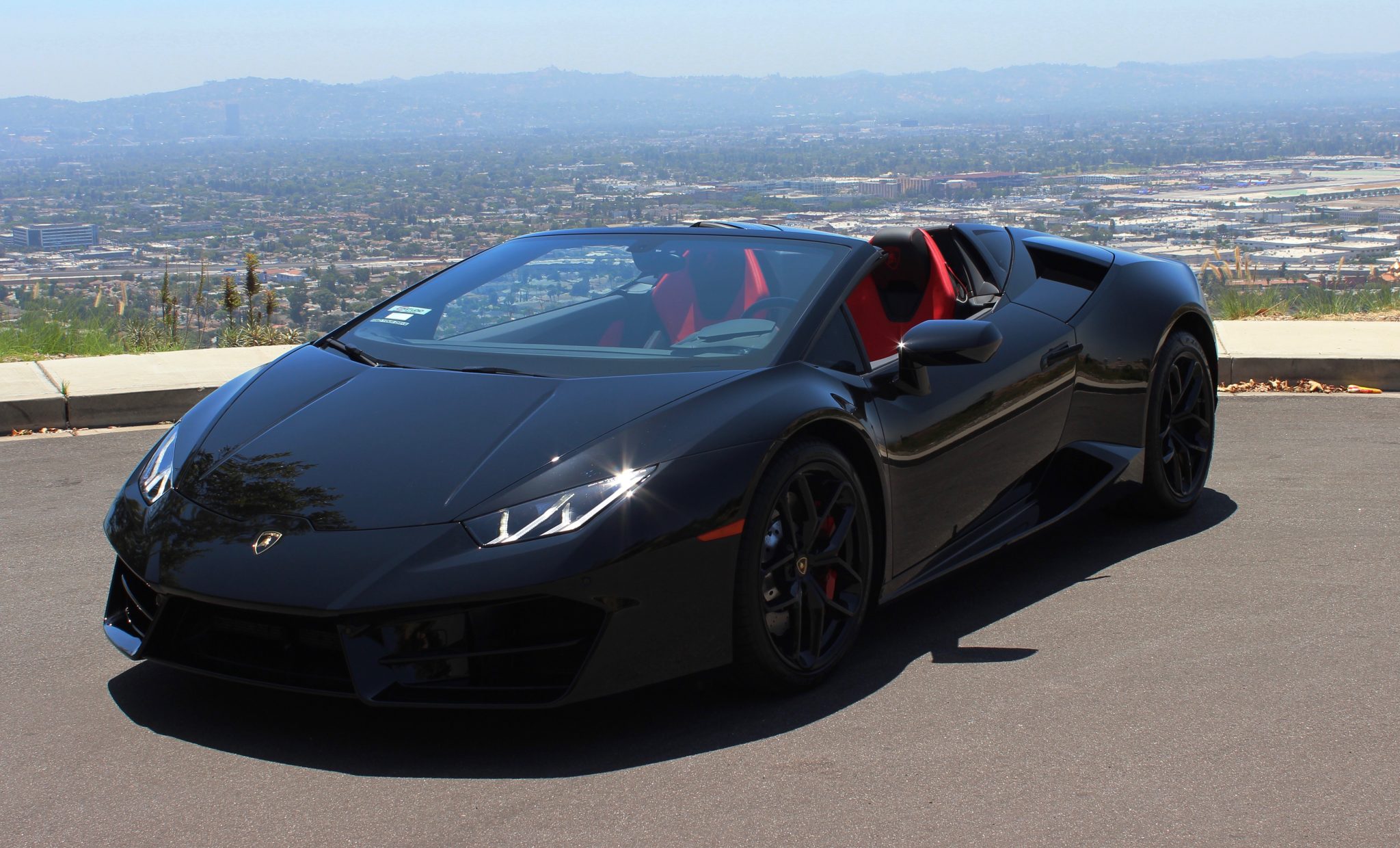 Lamborghini Huracán Spyder, Yandı! [Video]