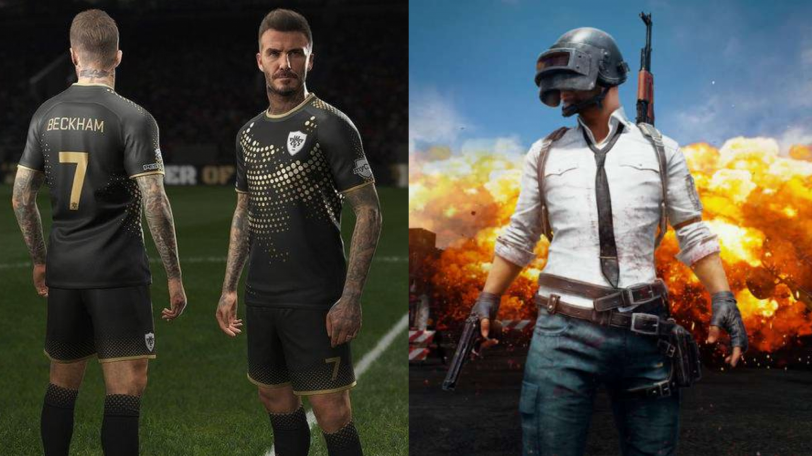 pes 2019, pubg