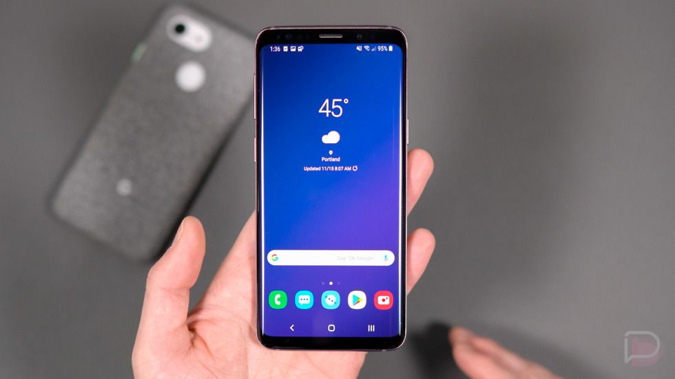android pie samsung