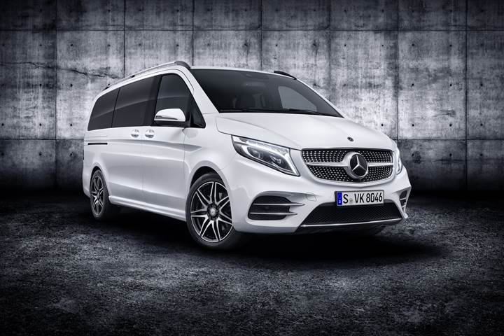 2019 Mercedes Benz V serisi yeni dizel motoruyla tanitildi