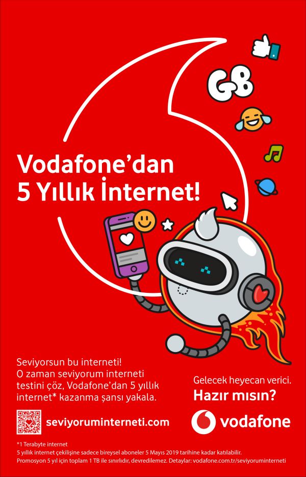 Vodafone internet hediye