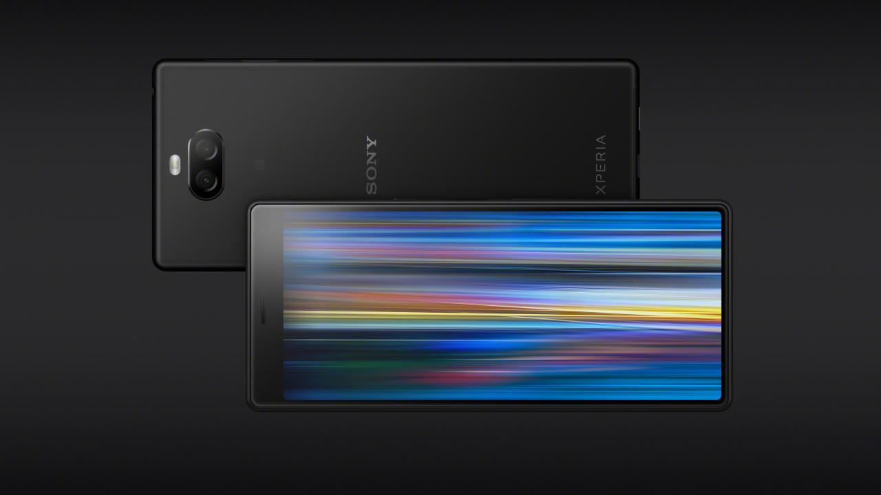 Xperia 10 Key Visual Black