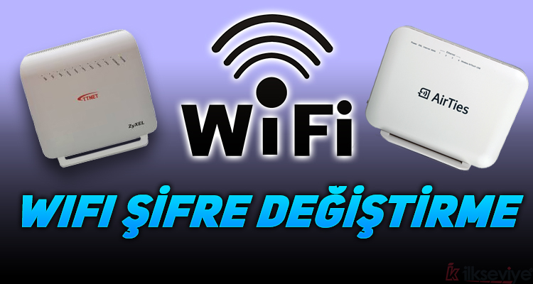 modem wifi sifre degistirme