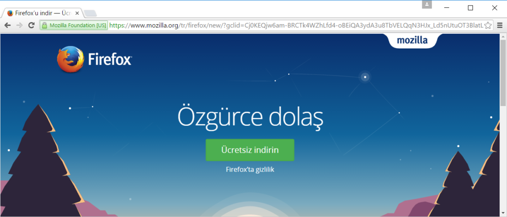 Firefox Tarayıcı