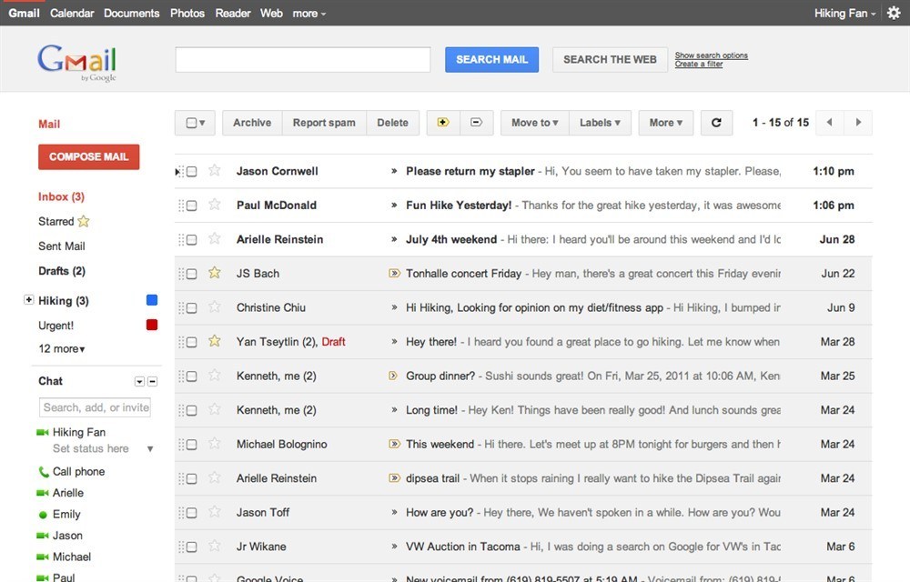 Gmail Püf Noktalar