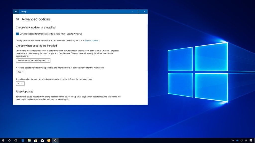 Windows 10 Güncelleme