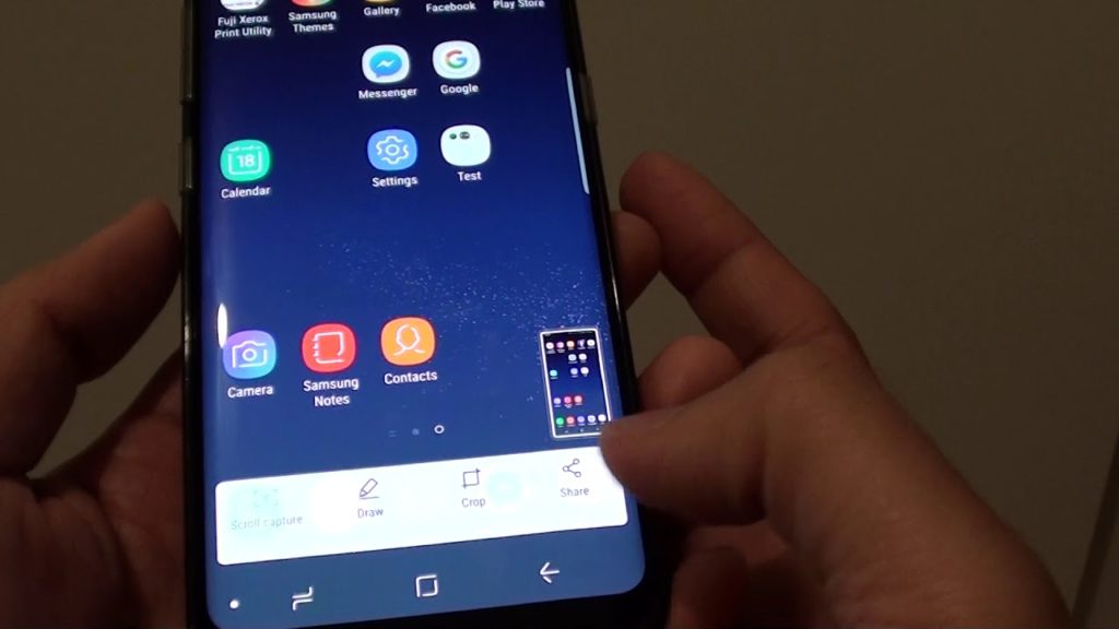 Samsung Galaxy S8 Ekran Görüntüsü Almak
