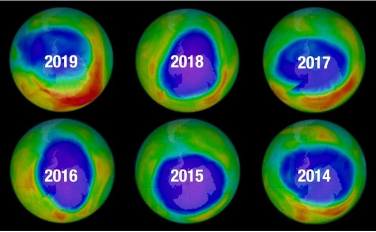 Ozon tabakası Değişim